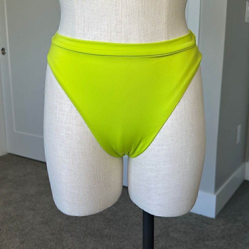Becca French Cut Bikini Bottoms | Color: Neon Green | Size: S | NWT